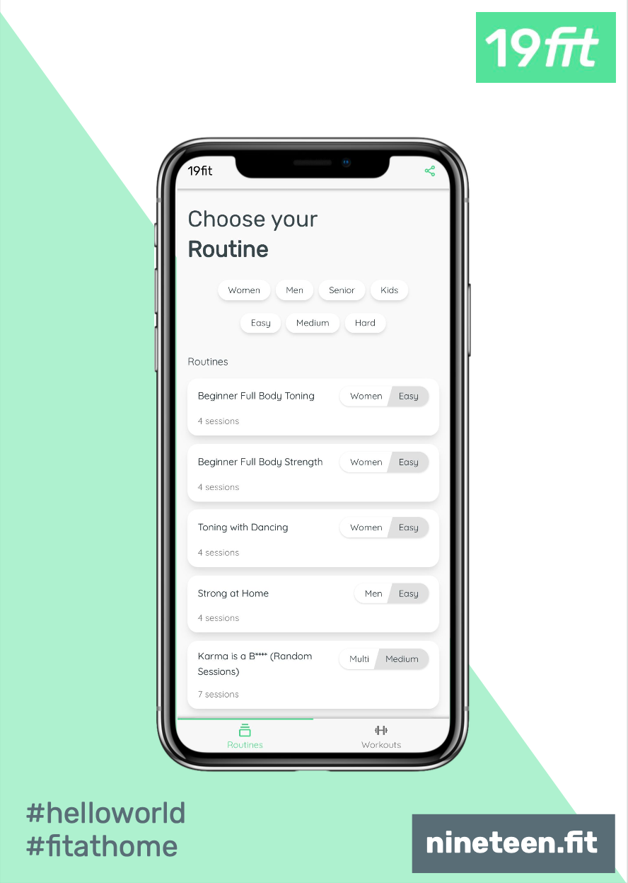 19fit App